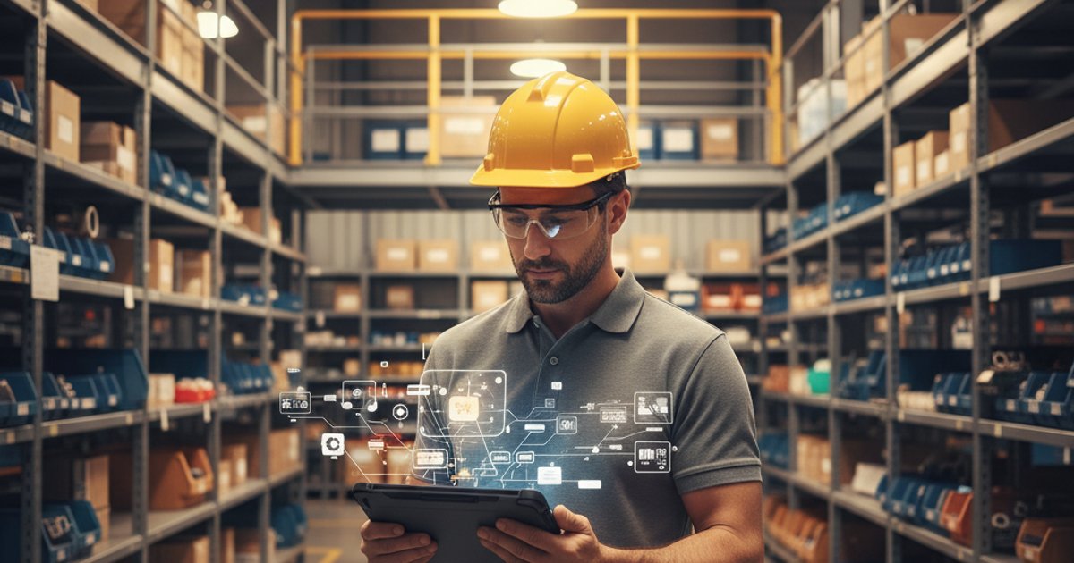 Productie fabriek voorraadbeheer real-time webhook automatisering inventory management systeem