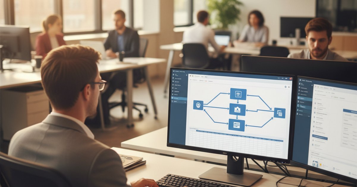 ETL dashboard met data transformatie workflow en mapping tussen bedrijfssystemen