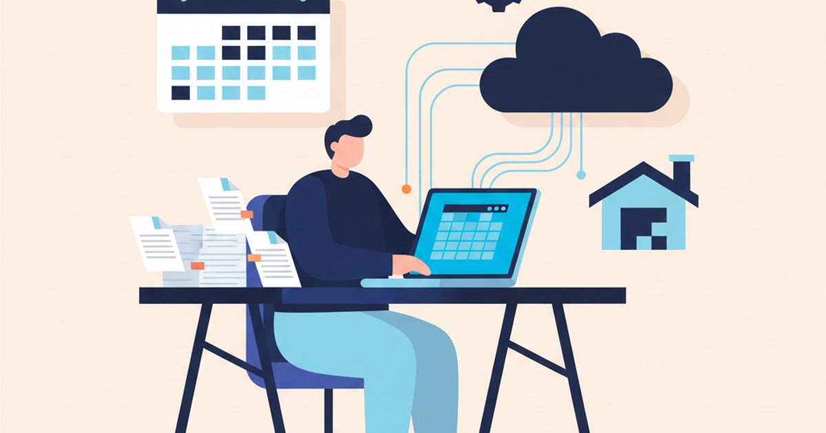 Productiemanager die handmatig orders plant in Excel naast stapel orderbonnen