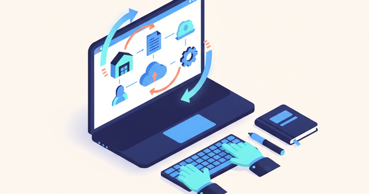 Dashboard met gekoppelde bedrijfssystemen en automatische data-synchronisatie tussen software