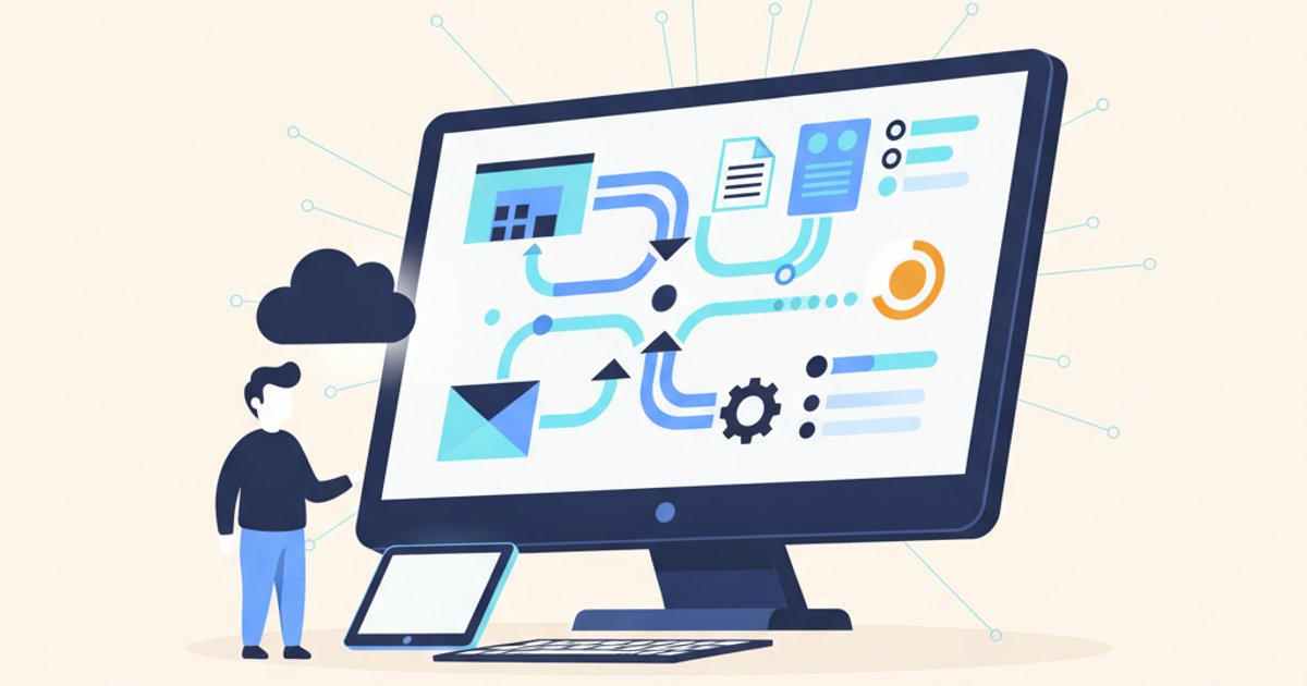 Dashboard met real-time orderoverzicht en automatische statusupdates op groot computerscherm in modern kantoor